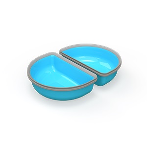 Half Bowl Pack of Two