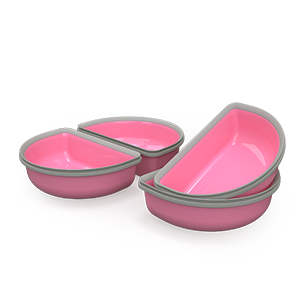 SureFeed Half Bowl - Pack of 4